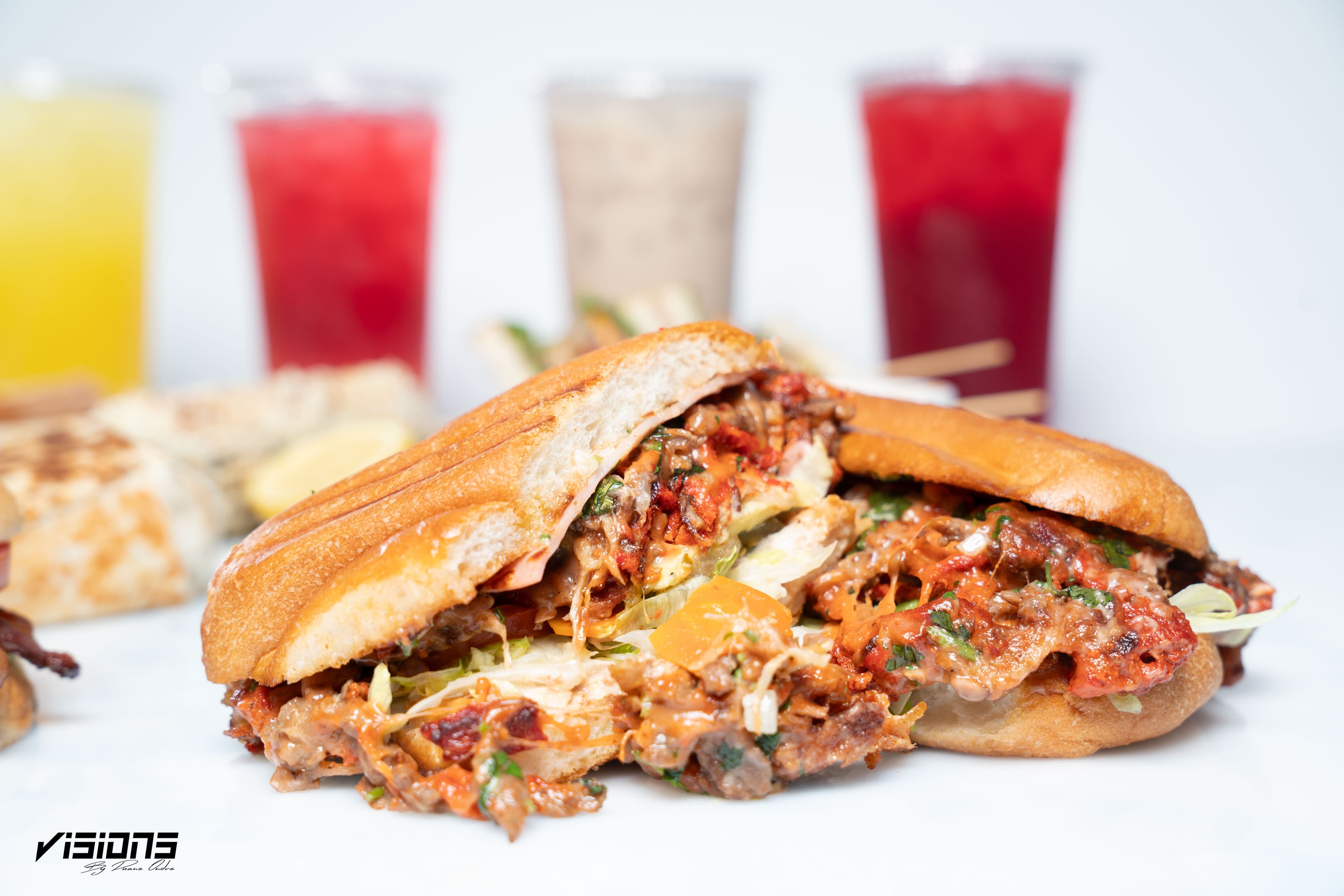 Catrinas torta cut open to show its filling